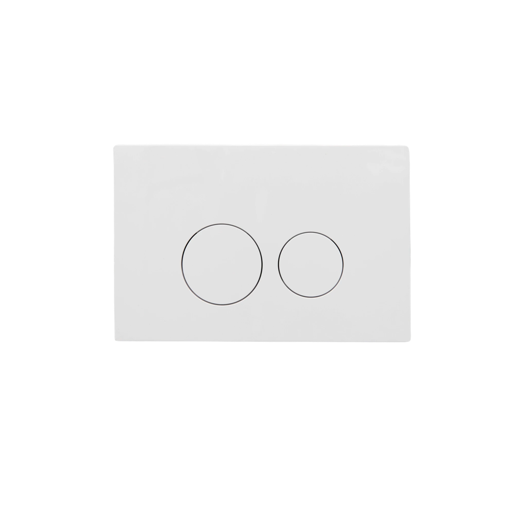 Bedieningspaneel toilet - circle - wit