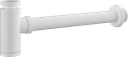 Bekersifon - RVS - wit - 5/4 x 32 mm - Ø48 mm