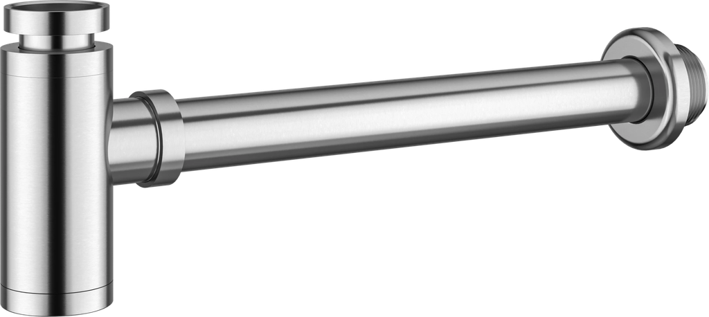 Bekersifon - geborsteld RVS - 5/4 x 32 mm - Ø48 mm