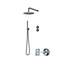 Douchesysteem - inbouw - staaf handdouche - gunmetal