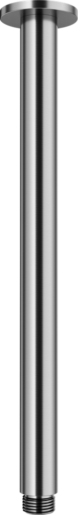 Plafondbeugel tbv douchekop - geborsteld RVS - 30 cm