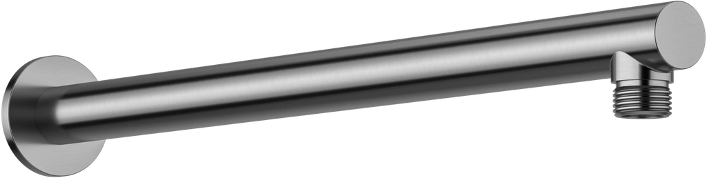 Muurbeugel tbv douchekop - geborsteld rvs - 30 cm
