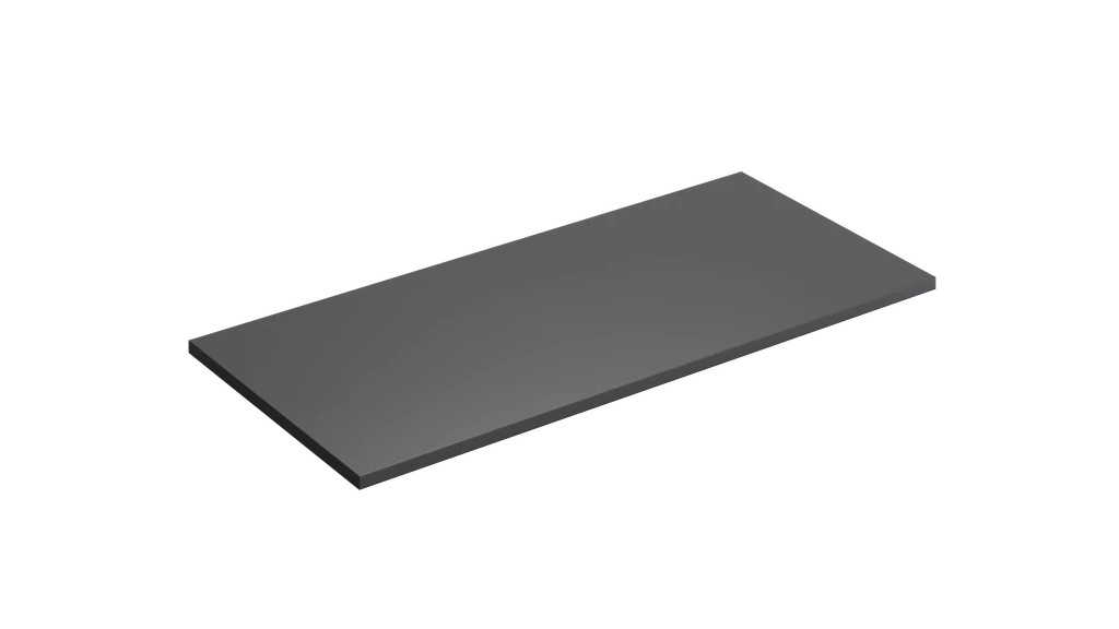 Wastafelblad - zwart (600 cm)