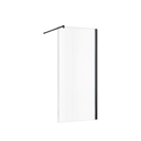 Douchewand Oceanus - zwart - incl. stabilisatiesteun
